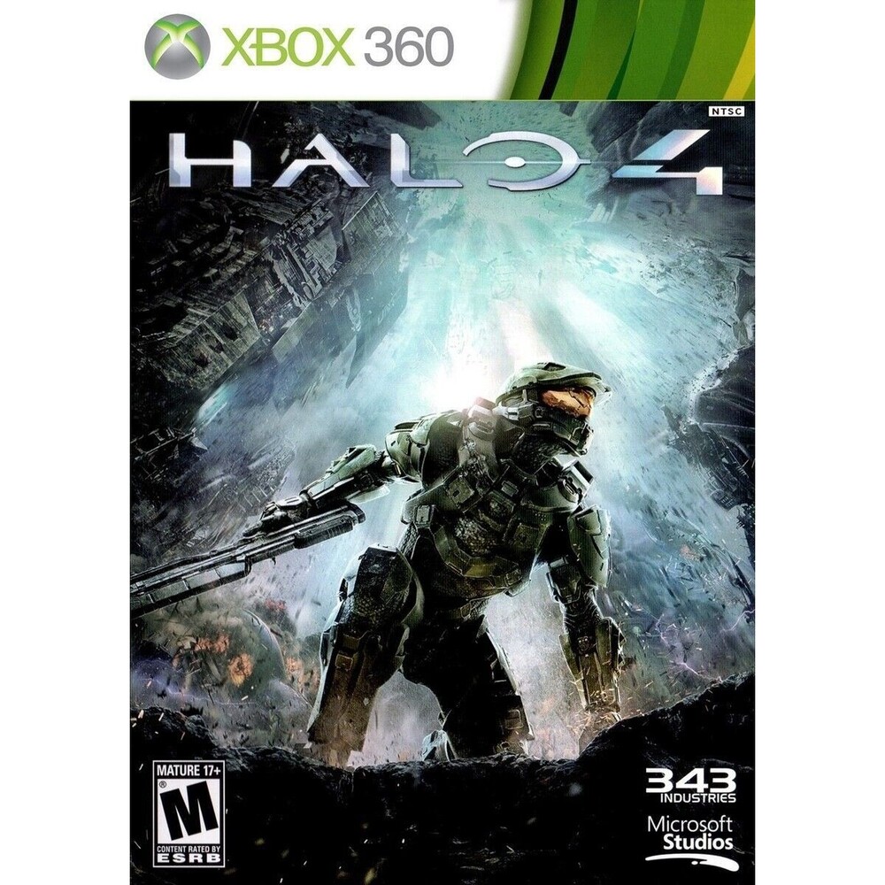 Halo 4 (Microsoft Xbox 360, 2012) 2-Disc Complete - VideoGames